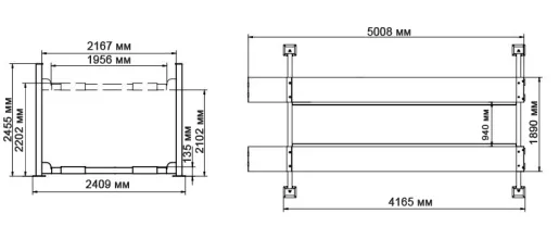 Парковочный подъемник PEAK 407-HP - 2