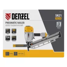 Нейлер пневматический Denzel PN2190 для гвоздей SN21 от 50 до 90 мм - 6