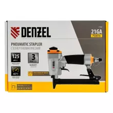 Степлер пневматический Denzel PS8016 для прямоугольных скоб 21GA - 13
