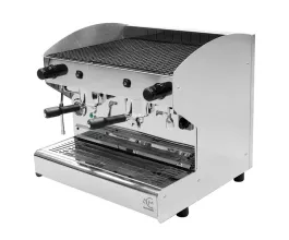 Кофемашина полуавтоматическая с 2 группами под высокие чашки ACM Rounder 2 GR Compatta INOX (ACMRD002CSIX+high cup) - 1