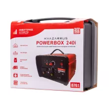 Инверторное пуско-зарядное устройство FoxWeld KVAZARRUS PowerBox 240i, таймер, пластиковый кейс - 8