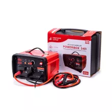 Инверторное пуско-зарядное устройство FoxWeld KVAZARRUS PowerBox 240i, таймер, пластиковый кейс - 1