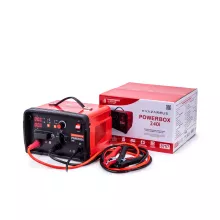 Инверторное пуско-зарядное устройство FoxWeld KVAZARRUS PowerBox 240i, таймер, цветная коробка - 1