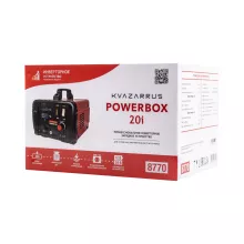 Инверторное зарядное устройство FoxWeld KVAZARRUS PowerBox 20i, цветная коробка - 7