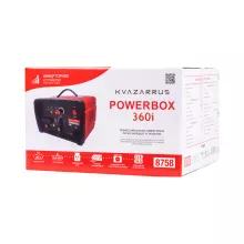 Инверторное пуско-зарядное устройство FoxWeld KVAZARRUS PowerBox 360i, таймер, цветная коробка - 7