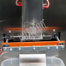 Автоматическая фасовочно-упаковочная машина HUALIAN DXDK-1000 NEW (пакет подушка, ширина пленки 300 мм, фотодатчик) - 7