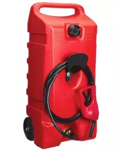 Мобильный резервуар Petropump DTK-53 для топлива, керосина и ДТ, мех. пистолет с сифонным насосом (53 л) - 1