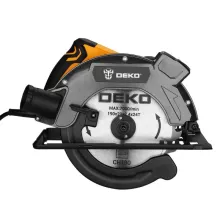 Циркулярная пила DEKO DKCS1900 Laser 1900Вт, 190мм диск, лазерный указатель - 2