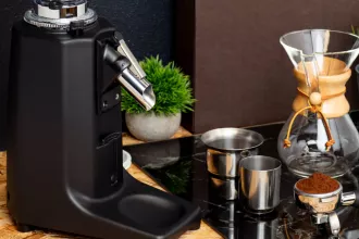 Кофемолка QUAMAR M80 D DROGHERIA черная матовая - 3