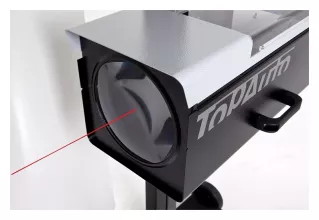 Прибор контроля и регулировки света фар KraftWell HBA26DL1 усиленный с лазерным наводчиком - 4