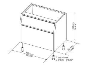 Бункер для льда Brema BIN 350C300/VM1700 - 2