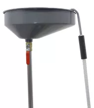 Установка для слива масла/антифриза KraftWell KRW1803.80L с круглой подъемной ванной, мобильная, объем 80 л - 5