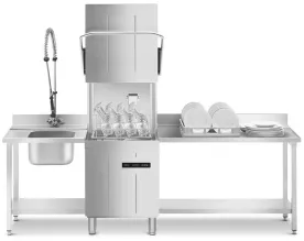 Купольная посудомоечная машина Smeg SPH 505SL - 6