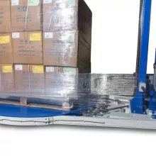 Паллетоупаковщик HUALIAN HL-1650FP с E-платформой NEW (с моторизированной кареткой, с прижимом) - 14