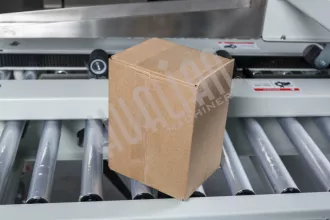 Полуавтоматический заклейщик коробов HUALIAN FXJ-2550X - 9