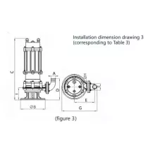 Насос погружной канализационный Purity 100WQ100-25-11A - 4