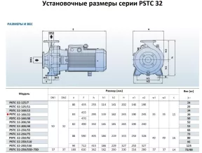 Насосный агрегат моноблочный фланцевый PURITY PSTC 32-160/30 (N) - 4