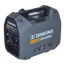 Бензиновый генератор инверторный Dinking DK1400iC (1.4 кВт, DK 145F/P-1, бак 2.5 л) - 1