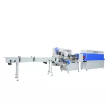 Горизонтальная упаковочная машина HUALIAN DXDZ-590B/180 (3 servo, ПОФ, лент. 200 мм) - 1