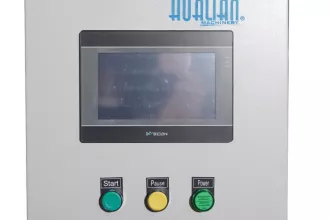 Паллетоупаковщик HUALIAN HL-1500E (Economical) (с механическим натяжением) - 11