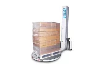 Паллетоупаковщик HUALIAN HL-1650E (Economical) (с механическим натяжением) - 8