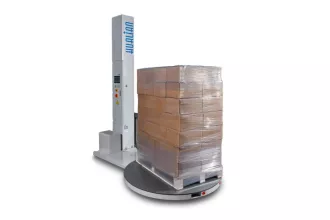 Паллетоупаковщик HUALIAN HL-1650E (Economical) (с механическим натяжением) - 9