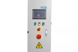 Паллетоупаковщик HUALIAN HL-1650E (Economical) (с механическим натяжением) - 10