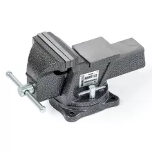 Тиски слесарные KraftWell KRW0125 вращающиеся 125 мм - 1