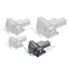 Тиски слесарные KraftWell KRW0125 вращающиеся 125 мм - 4