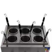 Макароноварка FoodAtlas Eco EH-6A (6 емкостей) - 8