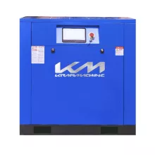 Винтовой компрессор KraftMachine КМ37-10ПМ маслозаполненный (IP55) - 1