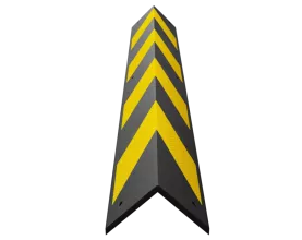 Демпфер угловой резиновый ДУ-8-900 с косыми светоотражателями - 2