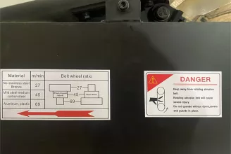 Ленточнопильный станок для резки металла Deltamachinery DMM MWS-280 (380V) - 10