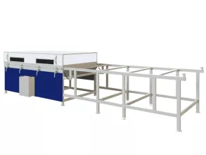 Мембрано-вакуумный пресс Deltamachinery KDM-2500 ОТК с откатным термомодулем - 1