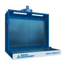 Покрасочная камера с водяной завесой Deltamachinery ODM-2500+P(1м) c дополнительным активным полом - 3
