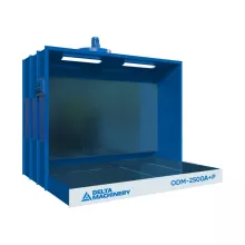 Покрасочная камера с водяной завесой Deltamachinery ODM-2500A+P(1м) со встроенным и дополнительным активным полом - 3