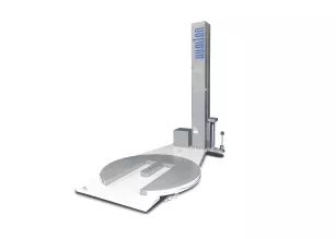 Паллетоупаковщик HUALIAN HL-1650EF Economical с E-платформой с механическим натяжением - 1