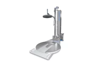 Паллетоупаковщик HUALIAN HL-1650FP Economical с E-платформой с моторизированной кареткой, с прижимом - 1