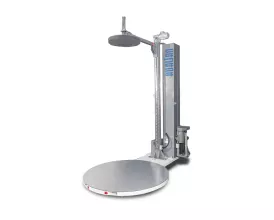 Паллетоупаковщик HUALIAN HL-1650P Economical с моторизированной кареткой с престрейчем и прижимом - 1
