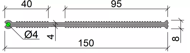 Гидрошпонка АКВАСТОП ХВН-150 (1х4) ПВХ-П - 1
