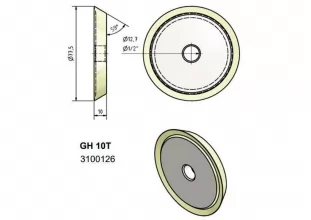Станок для заточки сверл Optimum OPTIgrind GH 10T - 3