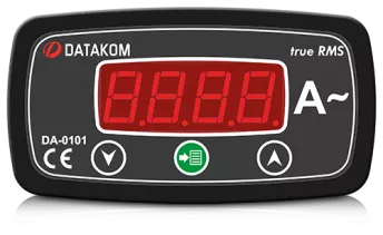 Щитовой измерительный прибор Datakom DA-0101 амперметр, 1-фазный, 96х48 - 1