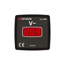 Щитовой измерительный прибор Datakom DV-0101 вольтметр, 1-фазный, 72x72 - 1