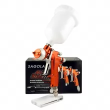 Мини краскопульт Sagola 4600 XTREME Clear с соплом 1.4 - 6