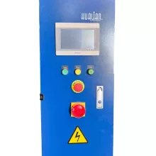 Паллетоупаковщик HUALIAN HL-1500 (с моторизированной кареткой, с престрейчем) - 9