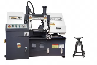 Полуавтоматический ленточнопильный станок METAL MASTER MGH-350 - 1