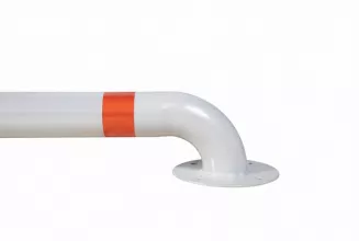 Колесоотбойник металлический КМ-2000/76х3 прямой на отводах - 3