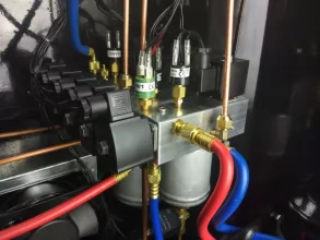 Станция автоматическая для заправки автомобильных кондиционеров Red Line Premium AC1500 - 5