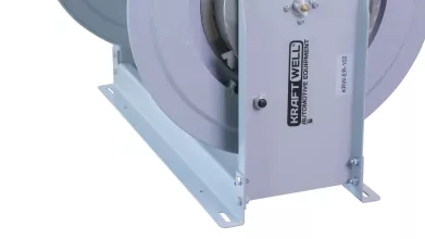 Катушка для вытяжного шланга KraftWell KRW-ER-102 102 мм - 4