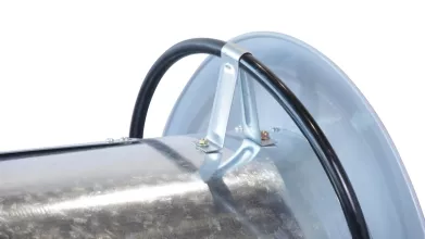Катушка для вытяжного шланга KraftWell KRW-ER-102 102 мм - 7